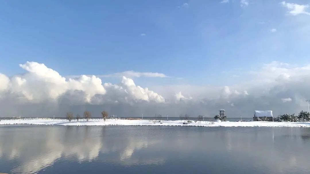 爱莲湾初雪降临 | 与您分享纯白色的极致浪漫(图2)